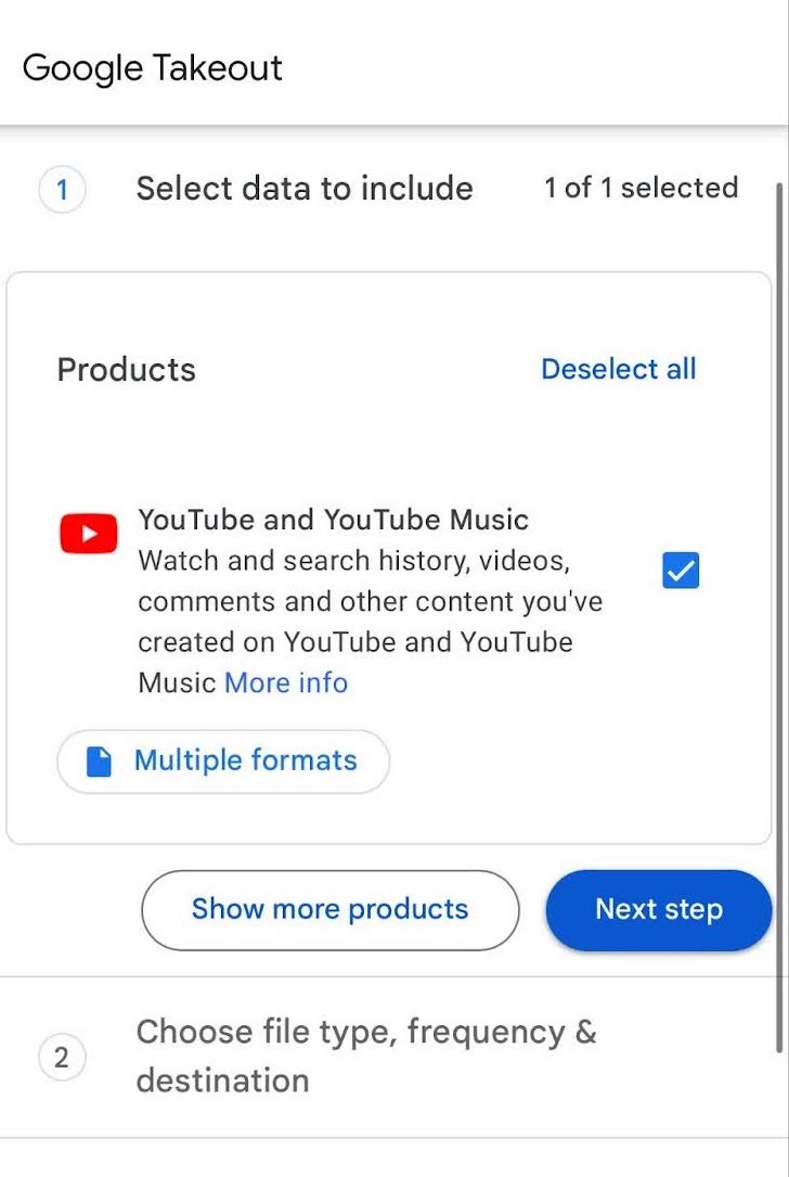 Go to Account
